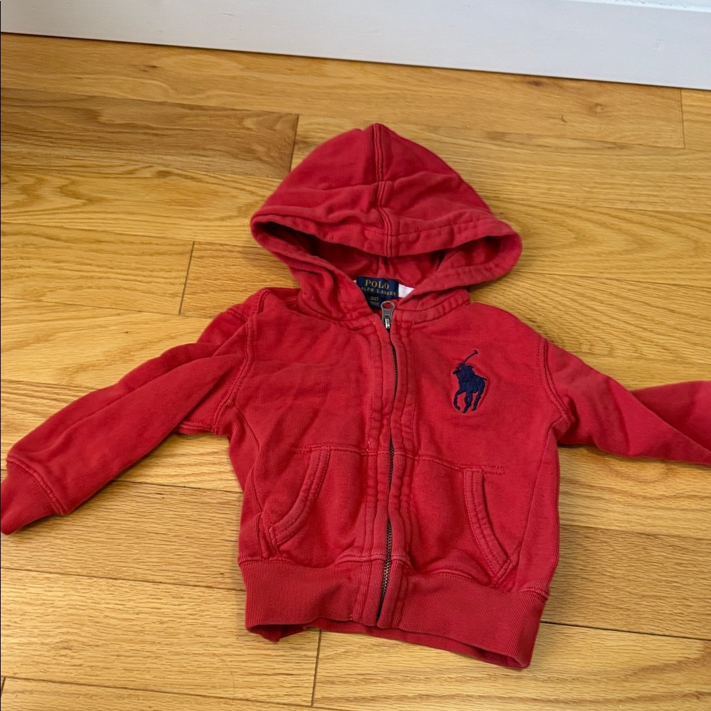 Polo by Ralph Lauren Kids Red Hoodie